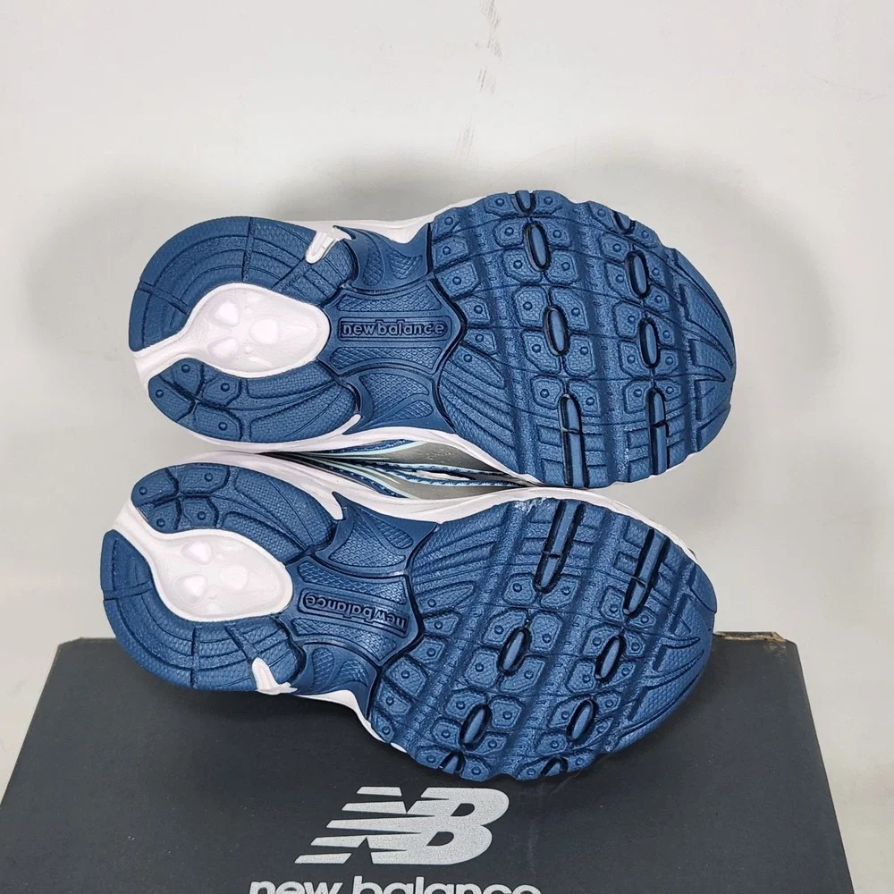 New Balance 740 Bungee Lace Toddler Size 4 Blue Blue Running Sneakers IZ740LB
